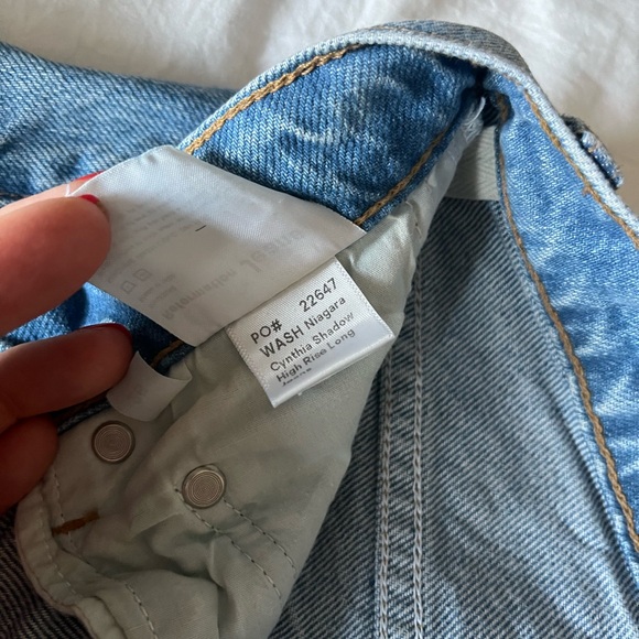 Reformation Cynthia high-rise straight leg - Picture 4 of 5